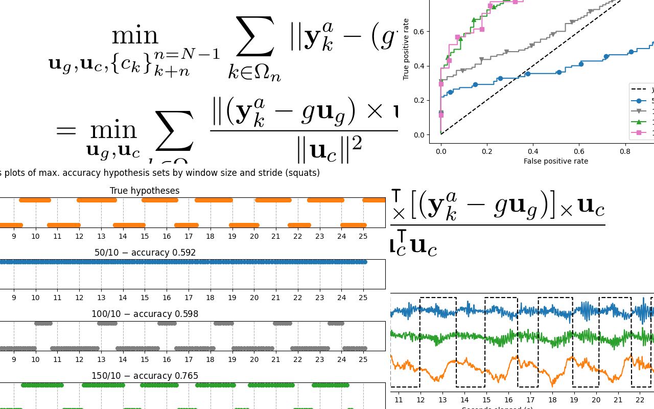 Linear motion detection